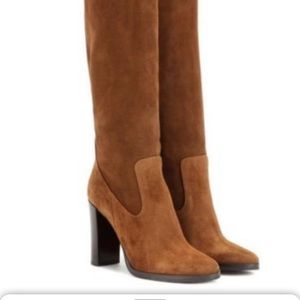 Jimmy Choo Honor Suede Knee boots, size 39.5